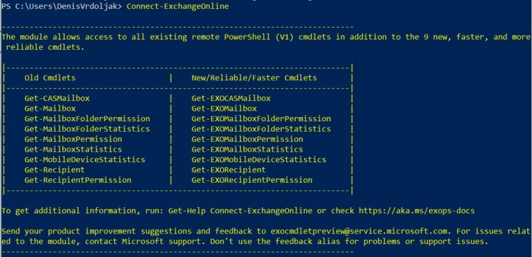 connect-to-exchange-online-powershell-using-mfa-multi-factor-authentication-help-support